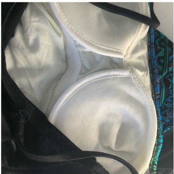 Jantzen Vintage 80s/90s Black One-Piece Swimsuit NWT Size M Retro - Picture 12 of 16